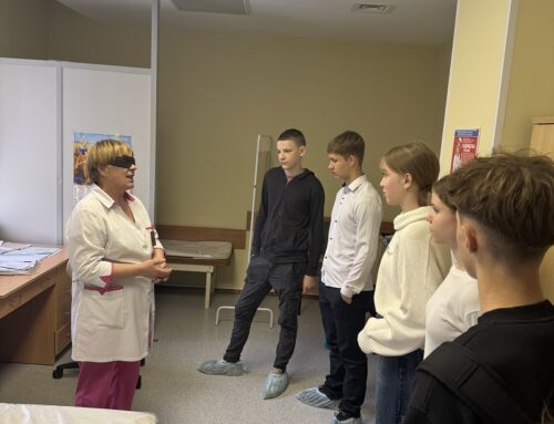 Профориентационная встреча с учащимися школы